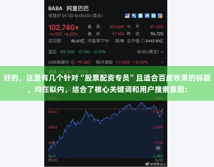 好的，这里有几个针对“股票配资专员”且适合百度收录的标题，均在以内，结合了核心关键词和用户搜索意图：