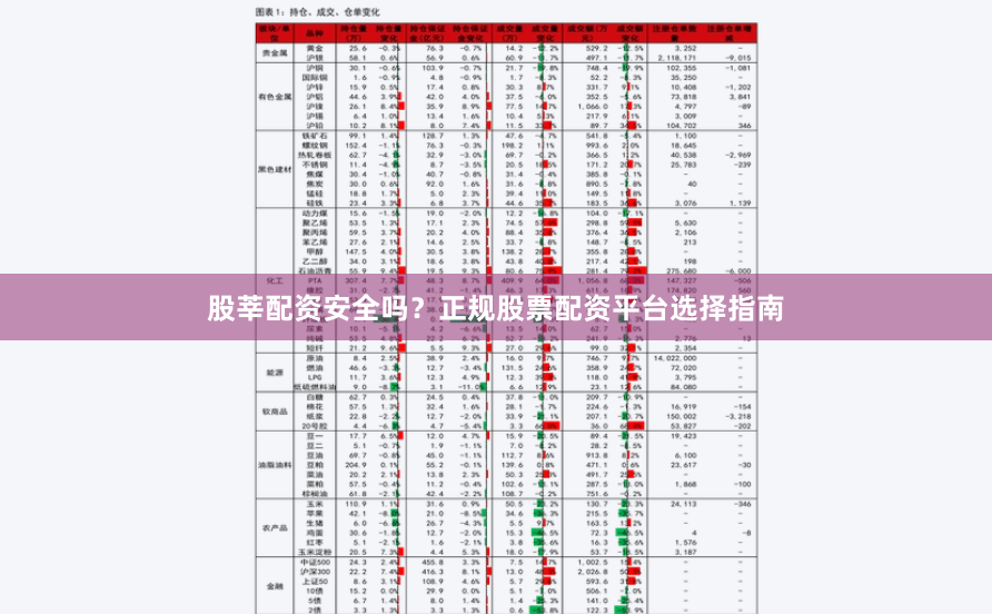 股莘配资安全吗？正规股票配资平台选择指南